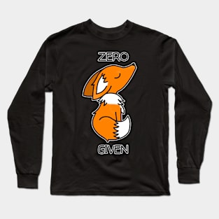 Zero Fox Given (Light) Long Sleeve T-Shirt